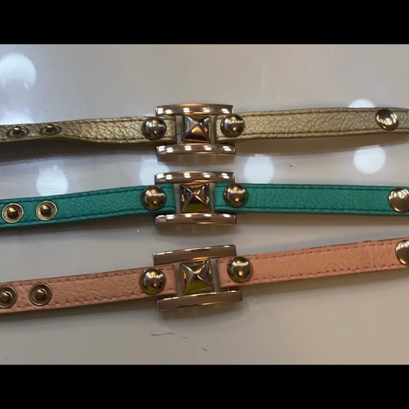 Faux leather wrap bracelets - Picture 1 of 1